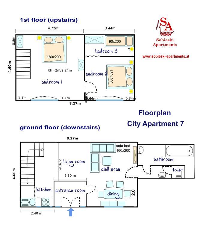 Sobieski Center Apartments Виена Екстериор снимка